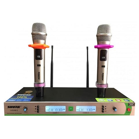 Micro không dây giá rẻ karaoke Shure UGX8 II