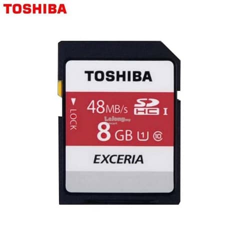 Thẻ nhớ SD Toshiba 8GB 40Mb/s cho máy ảnh
