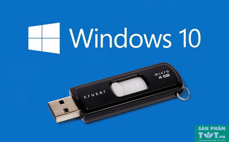hướng dẫn cách cài đặt Windows 10 bằng USB
