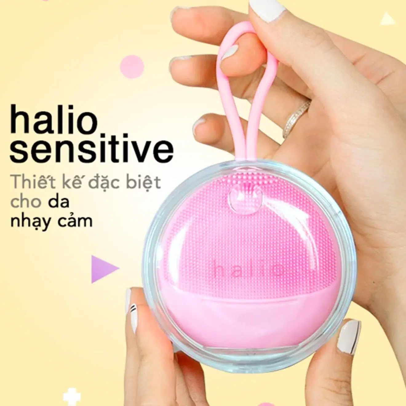máy rửa mặt Halio Sensitive