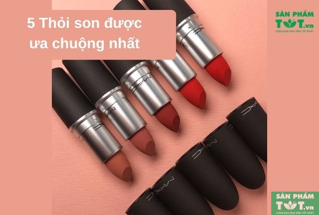 5 Thỏi son MAC được ưa chuộng tại Việt Nam