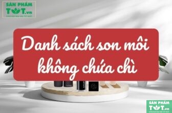 Danh sách son môi không chì