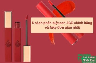 Phân biệt son 3ce chính hãng và fake