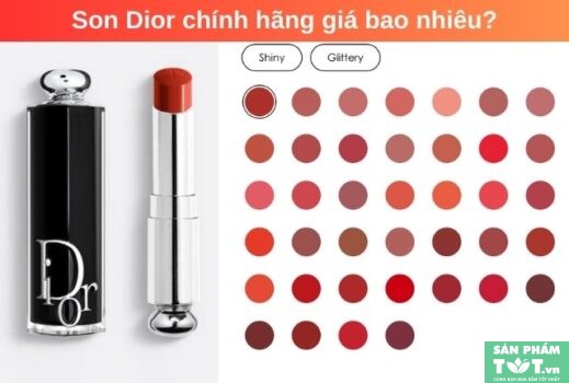 Son Dior chính hãng giá bao nhiêu