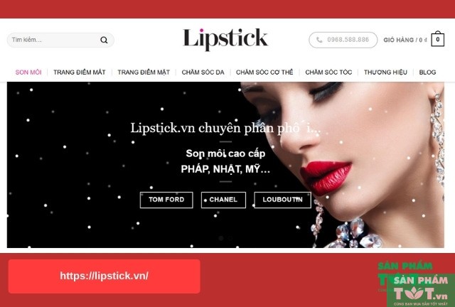 Website lipstick phân phối son MAC chính hãng