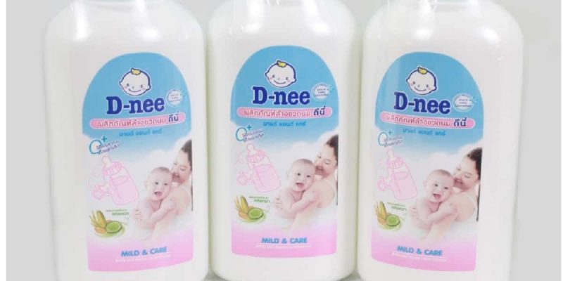 [Review] Nước Rửa Bình Sữa Dnee an toàn cho bé