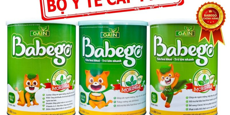 [Review] Sữa Thảo Dược Chùm Ngây Babego tốt cho trẻ