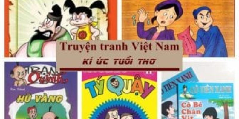 Top 10 Bộ truyện tranh tuổi thơ hay nhất Việt Nam